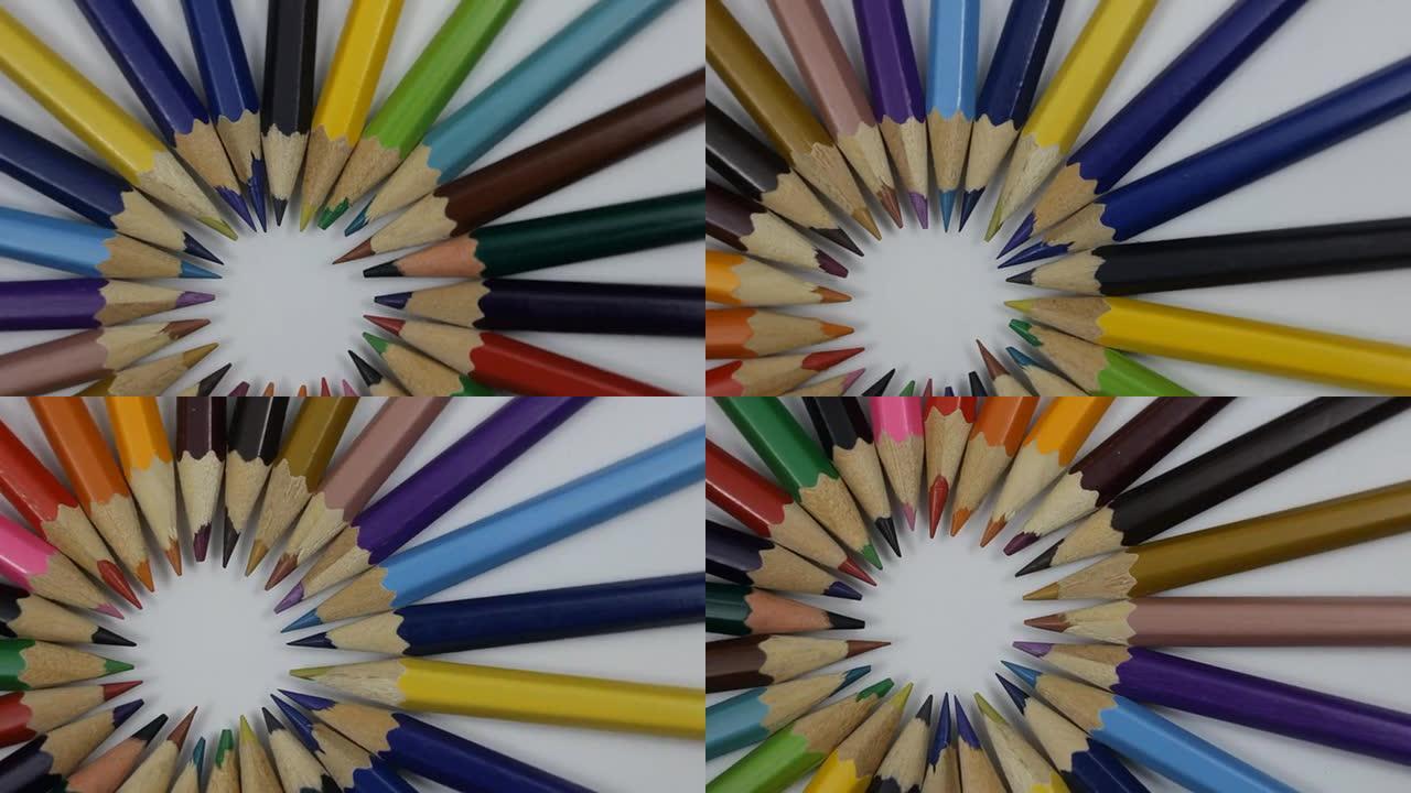 铅笔很多笔玩具文具学习工具上学上课
