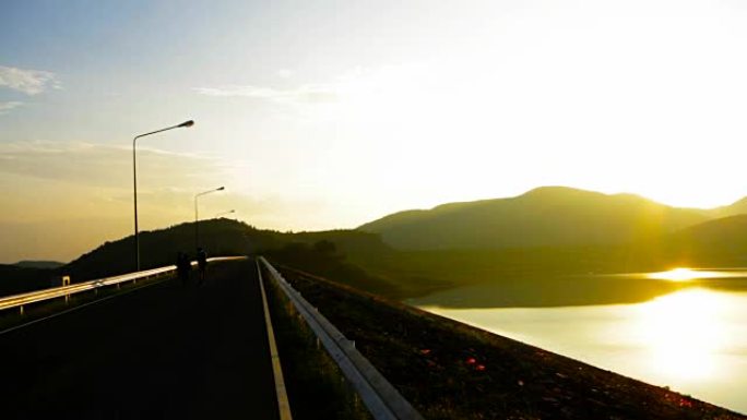 湖边的道路平移湖边的道路平移