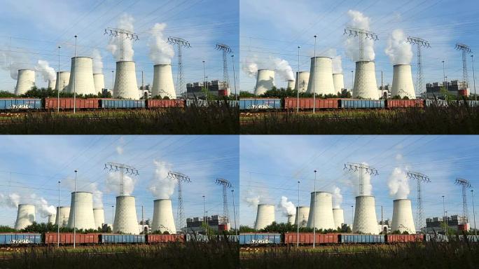 燃煤电厂全球变暖碳排放工业污染