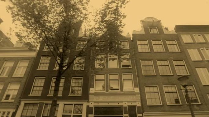复古的阿姆斯特丹街