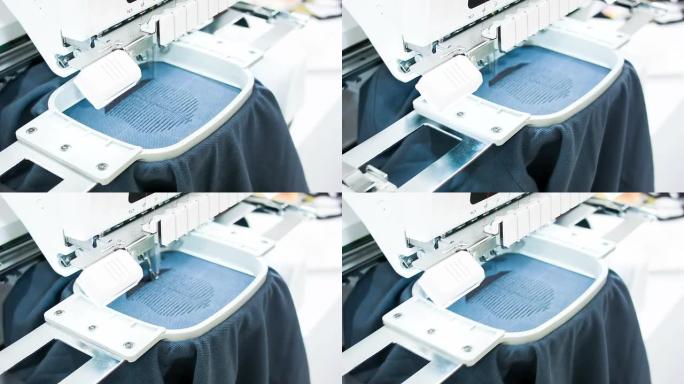 纺织绣花机自动化制造手工