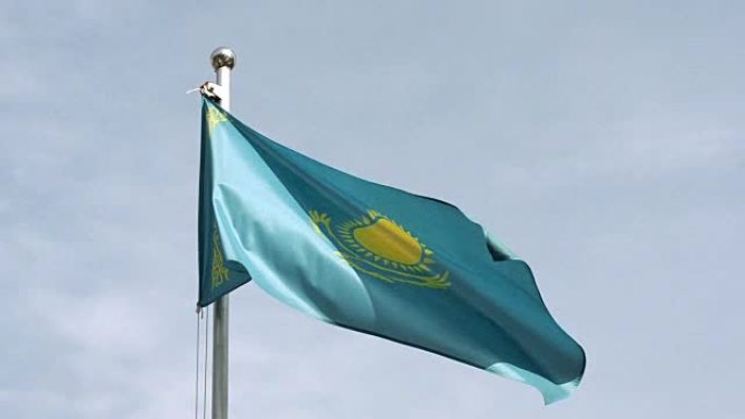哈萨克斯坦的旗帜