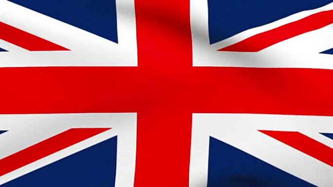 英国旗帜缠绕