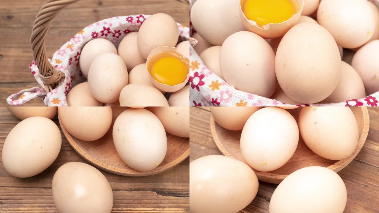 【镜头合集】一篮子新鲜土鸡蛋（9）