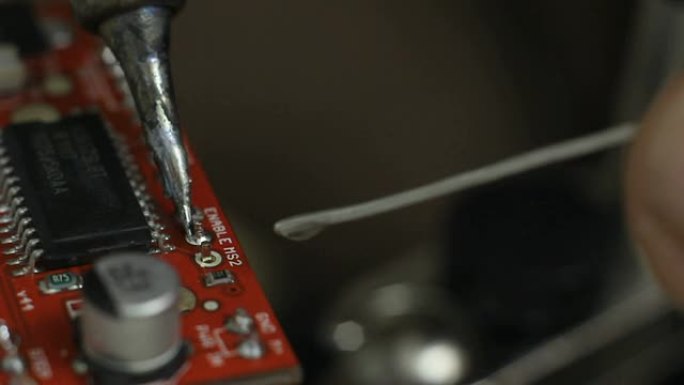 焊接锡焊电器元件修理修复