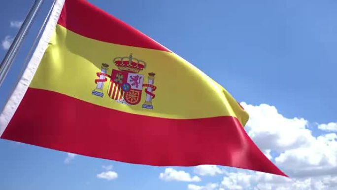西班牙的国旗素材