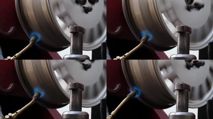 汽车维修焊接轮辋轮毂修复动平衡调节汽修行