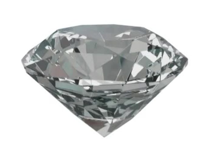 钻石可循环钻石特效元素特写