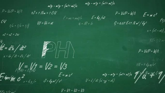 黑板-物理黑板-物理化学公式数学