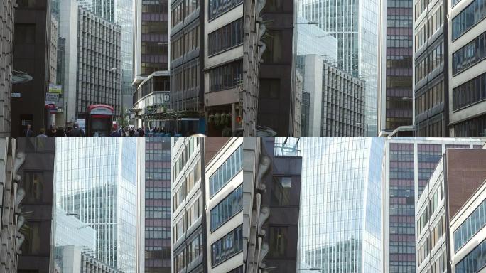 TU伦敦芬彻奇街和对讲机摩天大楼