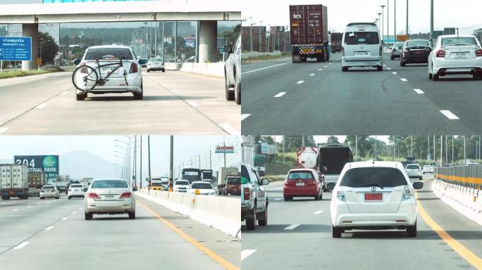 开车。时间流逝