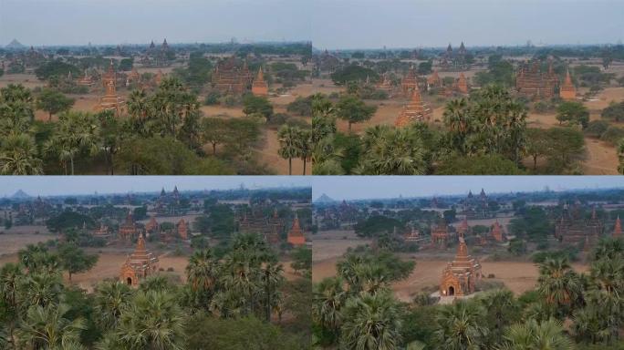 飞越缅甸蒲甘寺庙