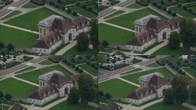 Royal Saltworks At Arc-Et-Senans - Aerial View - F