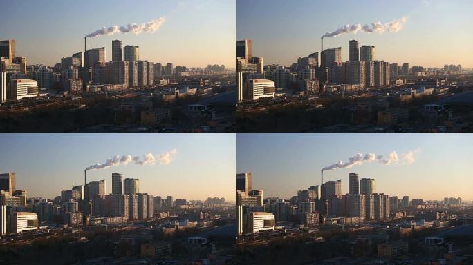 清晨的北京美景