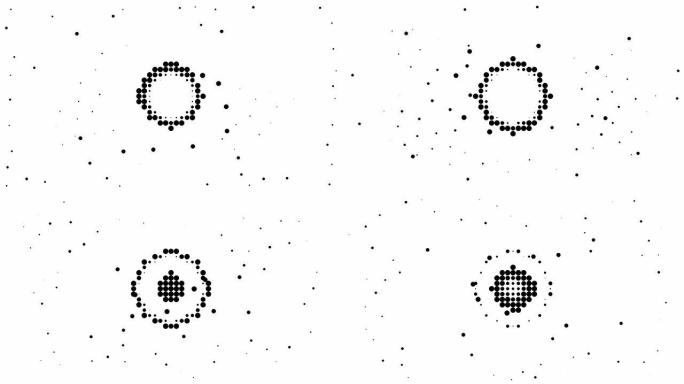 CIRCLE-能量场，纯黑点（LOOP）