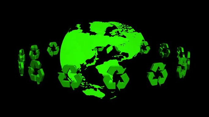 地球上的回收利用环境保护环保合成