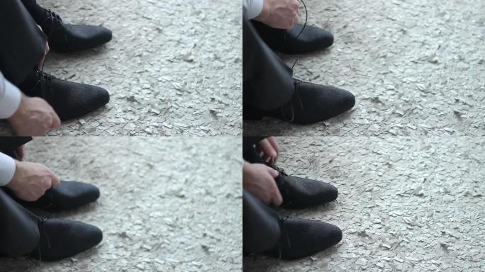 男鞋地板地毯双脚