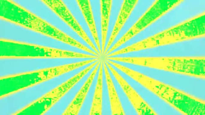 蓝色和黄色的漩涡图像。螺旋。抽象。