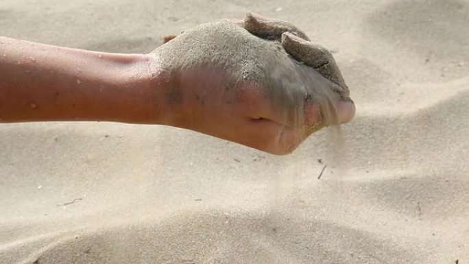 手中的沙子 (高清)