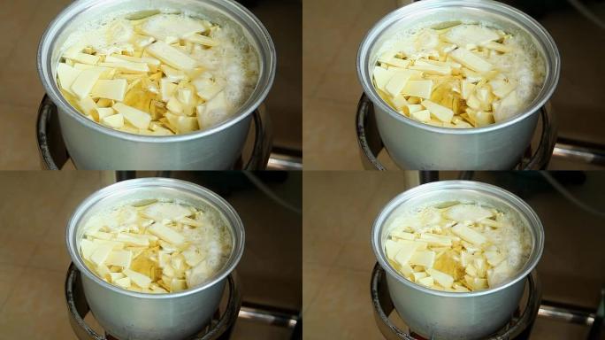 竹笋汤，泰国菜