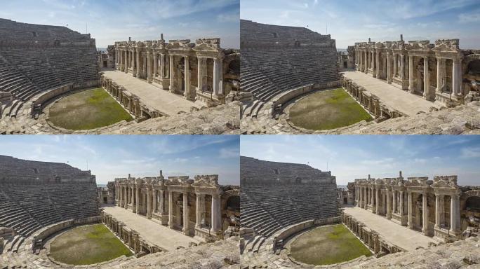 Ancient hieropolis,pamukkale,denizli,turkey