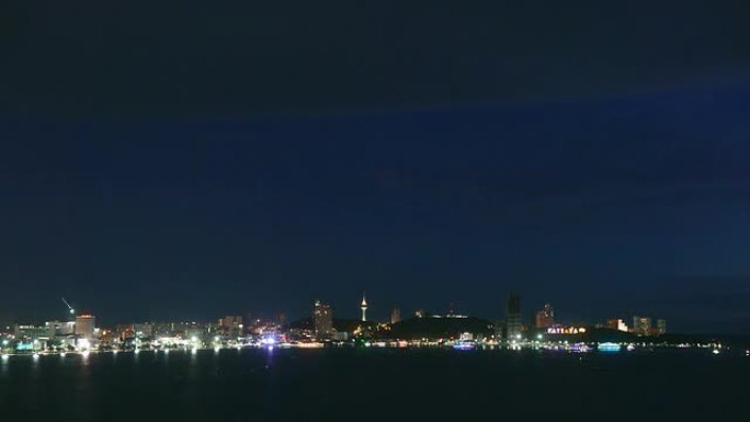 高清Timelapse pattaya City