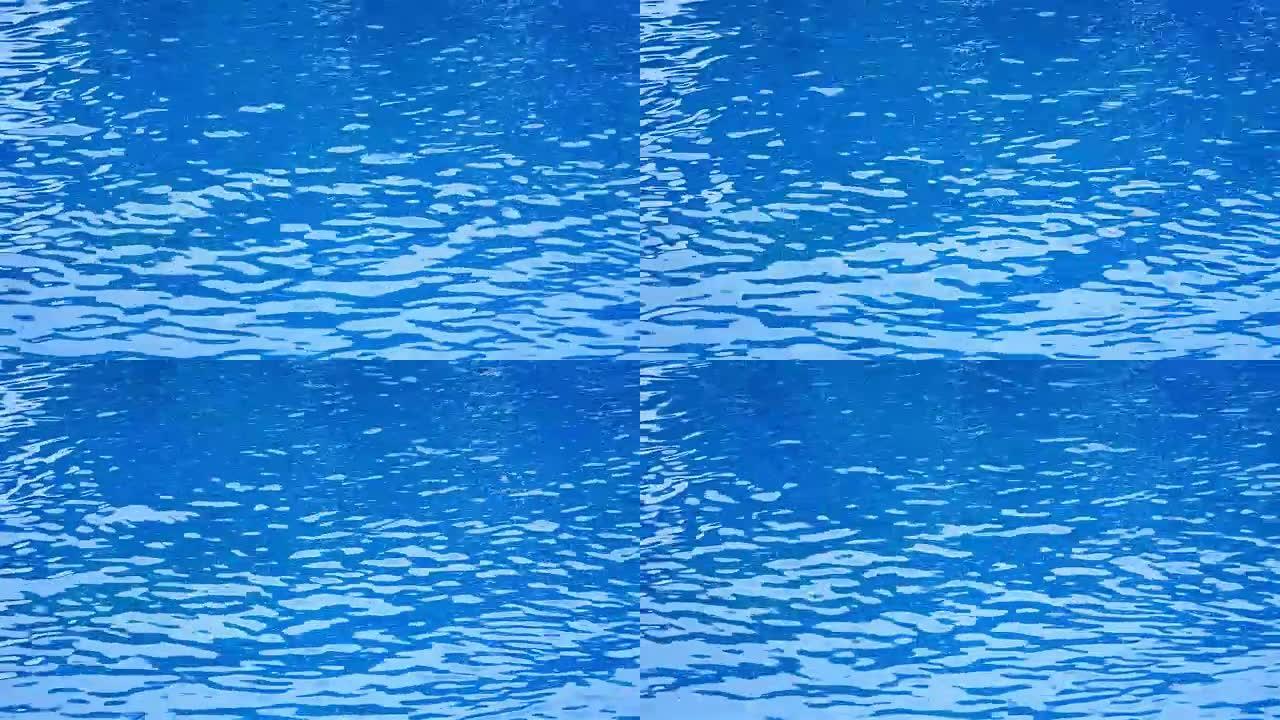 视频可循环摆动的水在4K