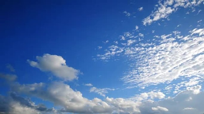 4K: 云景的美丽时光流逝