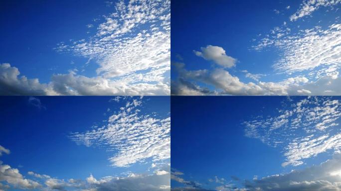4K: 云景的美丽时光流逝