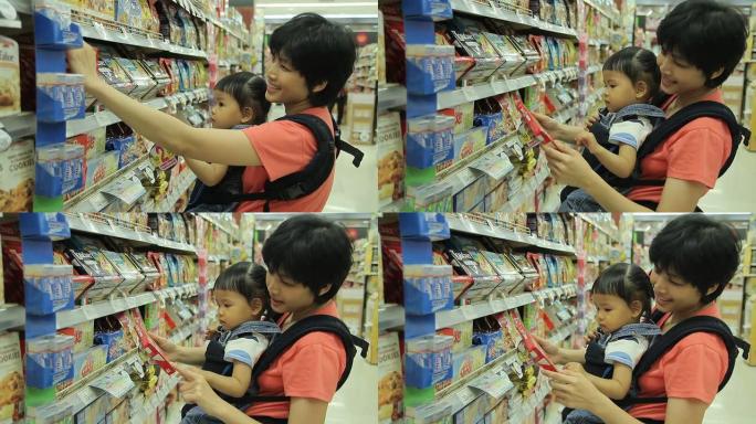 高清：母婴超市购物