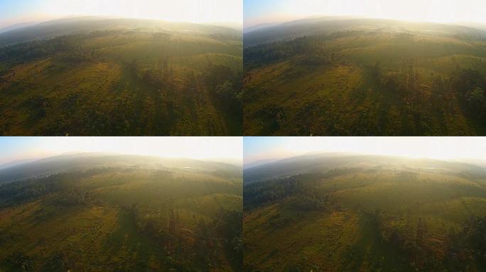 Thung Salang Luang国家公园的日出