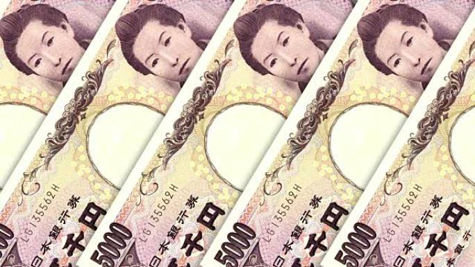 货币纸币日元货币纸币日元