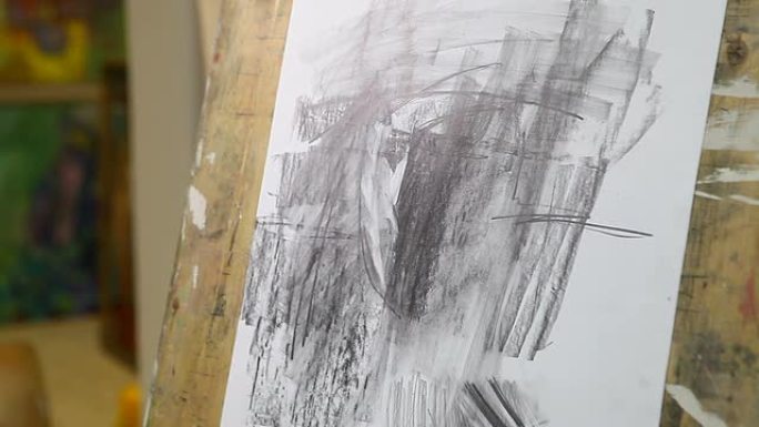 艺术家工作室绘画（高清）