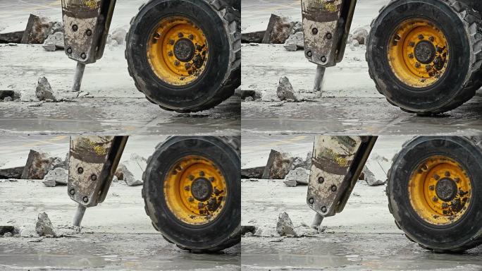 顶锤挖掘机卡车顶锤挖掘机卡车道路施工