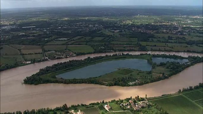 La Lande - Aerial View-Aquitaine,吉伦特省,波尔多区,法国