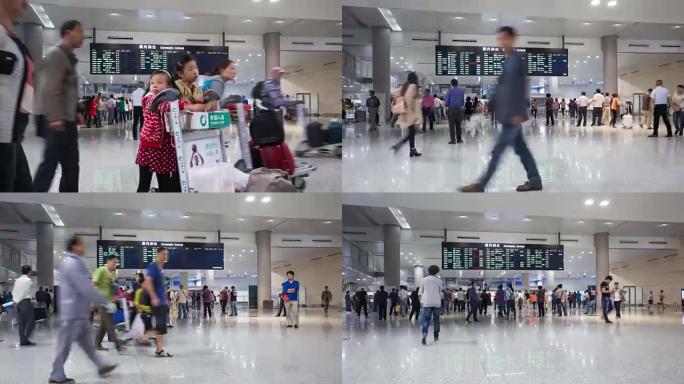 南京禄口国际机场机场人流延时机场环境机场