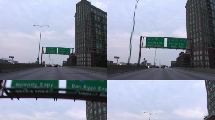 芝加哥高速公路-安大略省入口