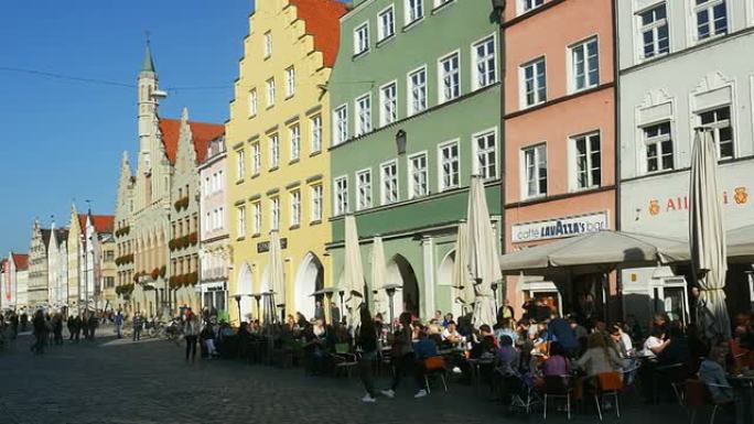 PAN Landshut Altstadt And Town Hall (4K/超高清到高清)