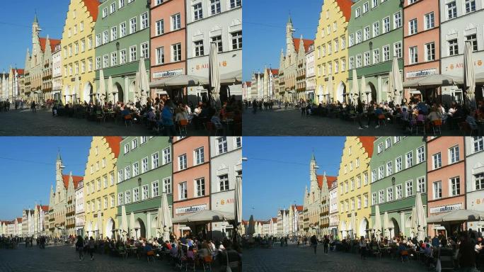 PAN Landshut Altstadt And Town Hall (4K/超高清到高清)