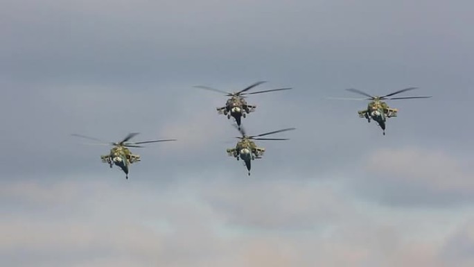 俄罗斯军用直升机