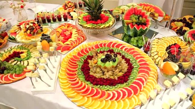 水果创意拼盘摆设摆盘造型各式各种