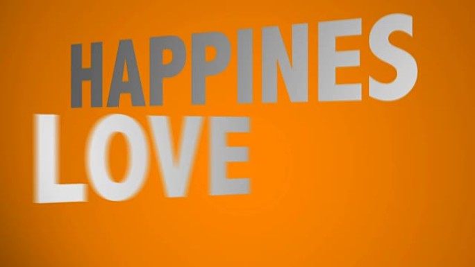 爱与幸福-循环文本