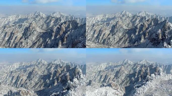 黄山4k雪景