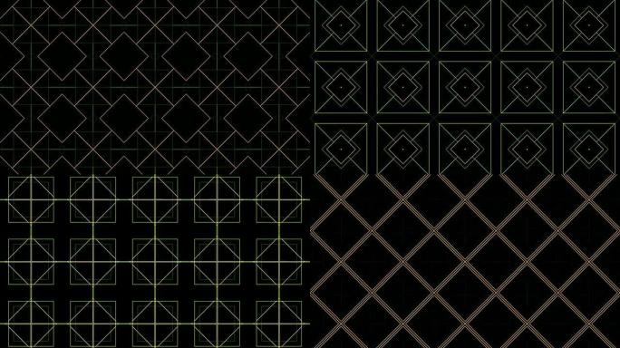 矩形绿色可循环