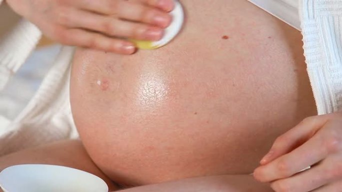 怀孕期间皮肤护理腹部