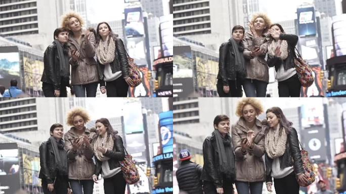 4k蒙太奇-女朋友全球定位系统纽约时代广场