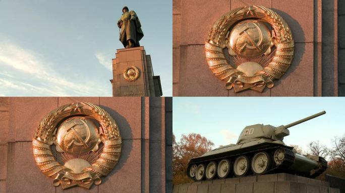 苏联战争纪念馆(Tiergarten)汇编，柏林