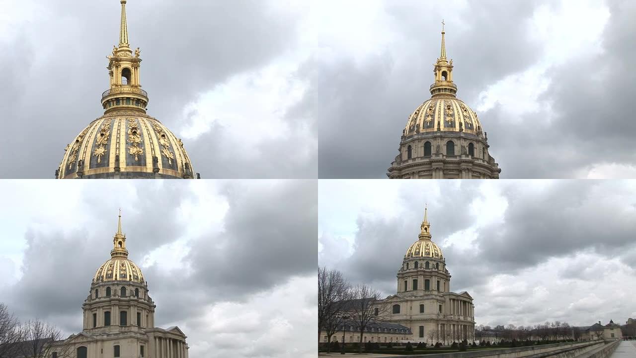 巴黎黄金纪念碑外国风情国外旅游外国地标建