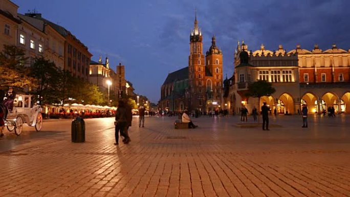 克拉科夫主要市场广场