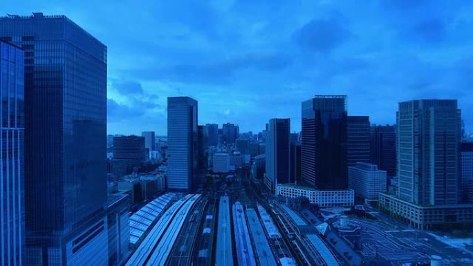 东京站：夜间至日间延时